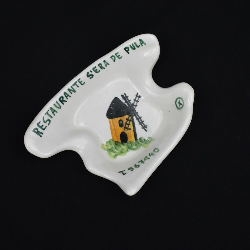 Restaurante S'Era De Pula Souvenir Spoon Rest Capdepera Balearic Island Spain